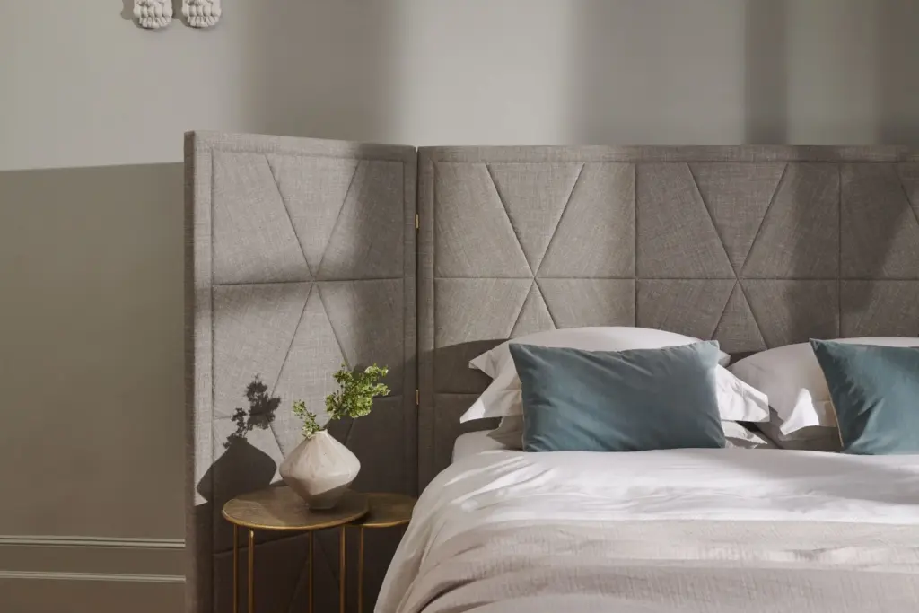 Detailansicht des Vispring Diamond Majesty Bettes